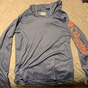 Columbia Long Sleeve Tee - Blue and Orange
